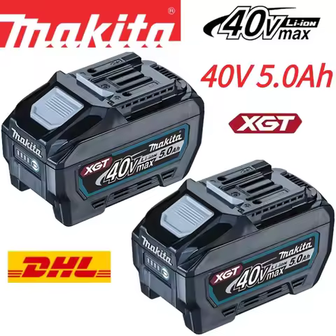 Makita 40V MAX XGT Lithium Ion Battery 4.0AH 5.0AH Original Battery BL4020 BL4025 BL4040 BL4050 BL40