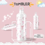[NO CUSTOM NAME] TUMBLER COQUETTE AESTHETIC MOTIF GIFT