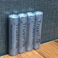 TrustFire原裝10440電池600毫安3.7V帶保護7號AAA尺寸電池手電咨詢