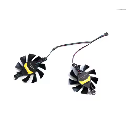 For SOYO Radeon RX580 8G Graphics Card Fans 75MM 85MM 4PIN SOYO RX580 GPU Fan