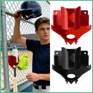 Baseball Organizer for Dugout Sports Helmet Glove Storage Hanger with Drink Holder Fence Hook for Ba