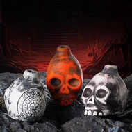 Aztec Death Whistle Skull Spooky Human Death Scream Loud Whistle Authentic Human Prank Battle Whistl