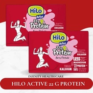 Hilo Active 22g Berry Protein Fitshake1 Box 8 Sch – Whey High Calcium Collagen Protein Milk