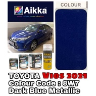 Aikka Paint / TOYOTA VIOS 2021 / 8W7 / DARK BLUE METALLIC  - Aikka OEM Factory Colour / TOUCH UP PAI