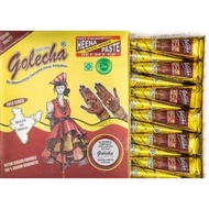 INAI TANGAN HERBAL GOLECHA (RED) HAND HENNA INAI LUKIS INAI TUNANG NIKAH SANDING INAI LUKIS TUBE