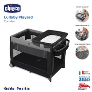 Chicco Lullaby Playard - Camden เตียงนอนเด็ก ขอบตาข่ายทั้ง 4 ด้านช่วยระบายอากาศ พับเก็บได้ แบรนด์คุณภาพจากประเทศ อิตาลี