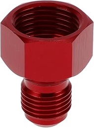 A ABSOPRO Male Reducer Hose Connector Adapter AN8 Female to AN6 Male Fuel Line Connector Aluminum Re