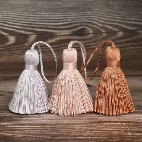 Beautiful Tassels 13.5cm Polyester Thread Pendant Tassels DIY Apparel Accessories Bag Key Chain Pend