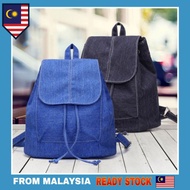 (Ready stock) jeans design backpack handbag/beg wanita casual women's backpack ladies beg