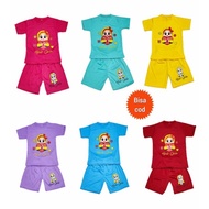 Girls' outfit with lope motif