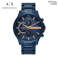 Armani Exchange Men's Analog Watch ( AX2430 ) - Quartz, Blue Case, Round Dial, 22 MM Blue Stainless 