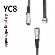 Welding Aviation Plug Socket YC8 with Wire-2 Core 3P4P5 Pin 67 Push-Pull Type Quick Plug Sliding Sel
