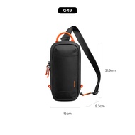 tomtoc G49 Switch 2 Travel Bag Shoulder Bag Crossbody Bag for Nintendo Switch 2 - Beg Silang Lelaki