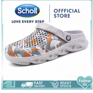 Scholl รองเท้าแตะรองเท้าแตะสำหรับผู้ชาย รองเท้าแตะผู้ชาย รองเท้าแตะแบบหนีบ รองเท้าแตะใส่ในบ้าน 45 46