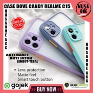 BUMPER HP REALME C15 CASE DOVE CANDY REALME C15 HARD CASE DOVE BUMPER REALME C15 SOFTCASE REALME C15