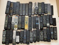 二手原裝電視遙控 SONY索尼SAMSUNG三星 LG 康佳 樂聲 東芝 創維 日立 其他牌子等遙控（第一幅圖為所有搖控）(可以影你的遙控照樣)(第一批)每隻60-150元