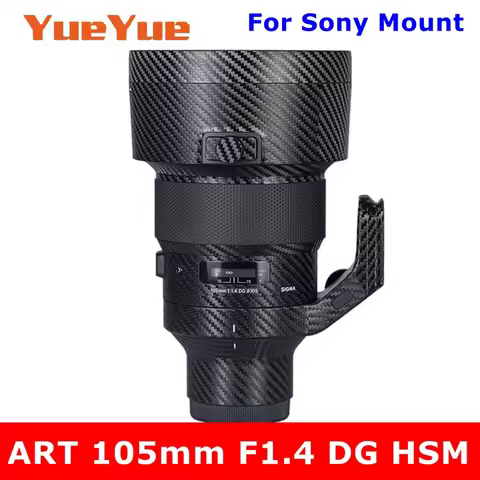 Customized Sticker For Sigma 105mm F1.4 DG HSM Art ( For Sony Mount ) Decal Skin Camera Lens Vinyl W