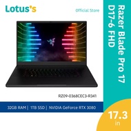 Razer Blade Pro 17 - D17-6 RZ09-0368CEC3-R341 17.3inch FHD 360Hz Gaming Laptop (i7-10875H/32GB/1TB S