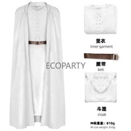 2023 Autumn New Hobbit Lord Of The Rings Cos Costume White Gandalf Cosplay