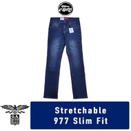 GA Blue Men's Slim Fit Stretchable Jeans Blue 99771913
