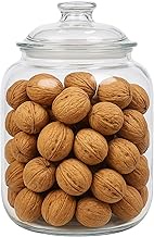 JOEY'Z 128oz / 3.7L - Acrylic Airtight Candy Jar Cookie Jar - Cookie Jars with Lids/Candy Jars with 