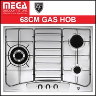 EF EFH3760 68cm 3-Burner GAS HOB (EFH 3760 TN VSB)