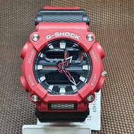 Casio G-Shock GA-900-4A Heavy-Duty Industrial Style Analog Digital Red Resin Band Men's Watch