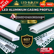 LED Channel Strip Light Aluminium Led Aluminium Profile Casing Profile Track Housing Aluminium  Alum