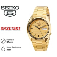 Seiko 5 Automatic Gold Dial SNXL72K1 Men's Watch