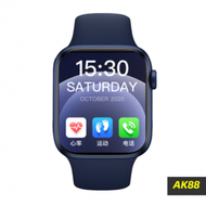 Others - 智慧手錶 AK88藍牙通話心率血壓睡眠監測播放音樂手環（藍色）