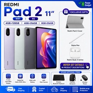 REDMI Pad 2 4G/WiFi | 11' inches 2.5K 90Hz Display | Mediatek Helio G100-Ultra | Quad Speakers