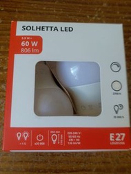 Ikea Led燈膽e27 806流明