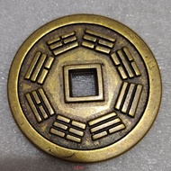 59mm Brass Coin Great Qing Tongbao Ancient Coin Change Change Coin Integrated Version Large Antique 