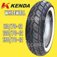 KENDA WHITEWALL TIRES 110/70-12 120/70-12 130/70-12