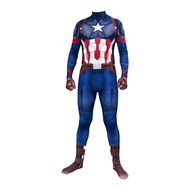 Jumpsuit Captain America Cosplay Costume