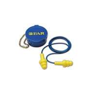 10080529400014 E-A-R 340-4002 Ultra Fit Reusable Corded Earplugs, OSFA, Blue, One Size Fits All