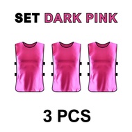 (Free Gift) Bib latihan bola sepak bib sukan budak kids football training vest sport vest adult set
