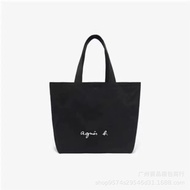 Japanese Style Fashion Brand New Ab Popular Large Capacity Letter Simplicity Canvas Bag Shoulder Shopping Casual Men And Women Handbag