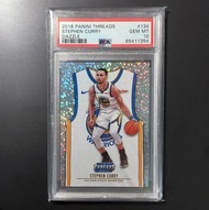 [PSA 10] Stephen Curry Panini Threads Dazzle 2018