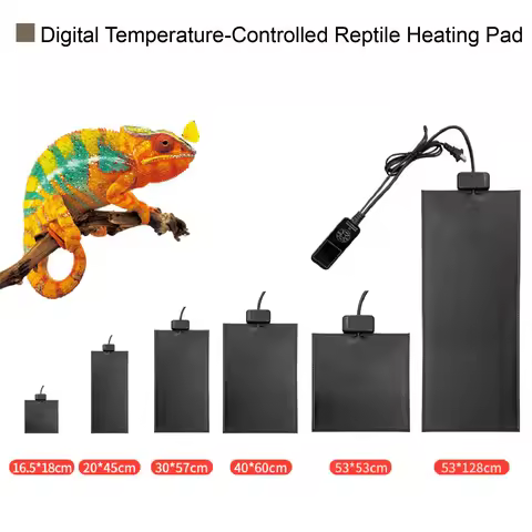 NJPCD001 Digital Thermostat Timer Reptile Heating Pad AC110 220V EU US UK AU JP Plug PVC Constant Te