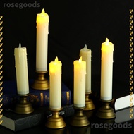 ROSEGOODS1 Electronic Candles, Battery Operated Party Supplies LED Candles, Home Decoration Multi-scenario Flameless Candle