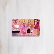 Wednesday PINK Card Sticker Cover Skin ATM Debit / Card