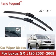 2x For Lexus GX J120 MK1 2003 2004 2005 2006 2007 2008 2009 Front Wiper Blades Window Windshield Win