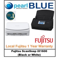 [READY STOCK] Fujitsu ScanSnap iX1600 | Intuitive scanning at your fingertips (Black or White)