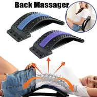 Back Massager Stretcher Equipment Massage Tools Support Spine Stretcher Lumbar Relaxation Spine Relief