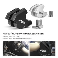 Motorcycle Handle Bar Riser Clamp Extend Handlebar Adapter Mount For HONDA CRF1100L Africa Twin Adve