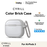 CYRILL by Spigen AirPods 3 Case for AirPods 3rd Gen | Color Brick Series
