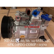 #(ORIGINAL) DENSO AUDI A6 YEAR 2014, AUDI S6 6SBU14C 6PK COMPRESSOR (1 PIN) - 0370