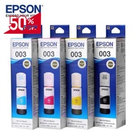 สินค้าประกันศูนย์ EPSON Ink 003 Original หมึกเติมแท้สำหรับ EPSON L3110 L3101 L3210 L3216 L3150 L3250 ของแท้ #หมึกเครื่องปริ้น hp #หมึกปริ้น   #หมึกสี   #หมึกปริ้นเตอร์  #ตลับหมึก