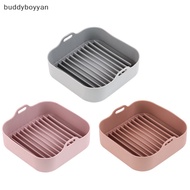 buddyboyyan AirFryer Silicone Pot al Air Fryers Accessories Fried Baking Tray BYN